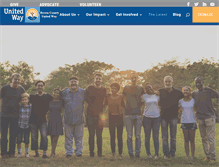 Tablet Screenshot of browncountyunitedway.org